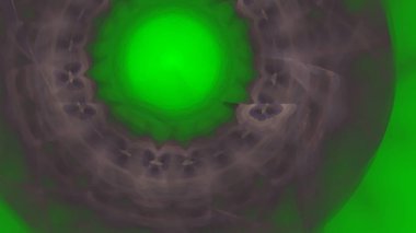 Fantezi kaotik renkli fraktal desen. Soyut Fraktal şekiller. 3D render resimde arka plan veya duvar kağıdı