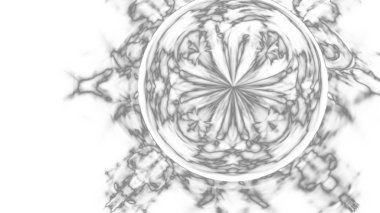 Fantezi kaotik renkli fraktal desen. Soyut Fraktal şekiller. 3D render resimde arka plan veya duvar kağıdı