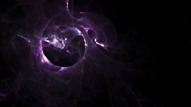 Fantezi kaotik renkli fraktal desen. Soyut Fraktal şekiller. 3D render resimde arka plan veya duvar kağıdı.