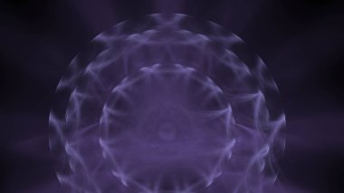 Fantezi kaotik renkli fraktal desen. Soyut Fraktal şekiller. 3D render resimde arka plan veya duvar kağıdı