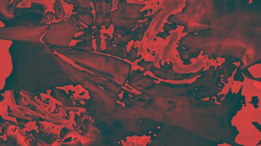 Fantezi kaotik renkli fraktal desen. Soyut Fraktal şekiller. 3D render resimde arka plan veya duvar kağıdı.