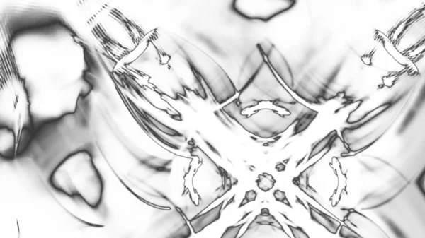 Фантастичний Хаотичний Барвистий Фрактальний Візерунок Абстрактні Фрактальні Форми Візуалізація Ілюстрації — стокове фото