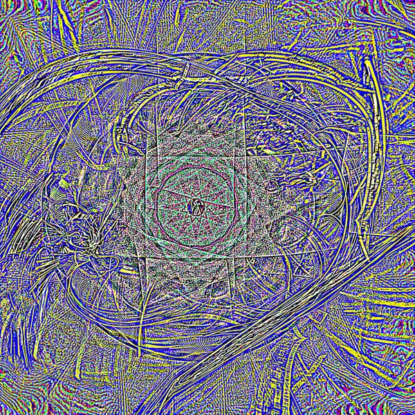 Fantasía caótica patrón fractal colorido. Formas fractales abstractas. Fondo de ilustración de representación 3D o fondo de pantalla — Foto de Stock