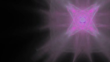 Fantezi kaotik renkli fraktal desen. Soyut Fraktal şekiller. 3D render resimde arka plan veya duvar kağıdı