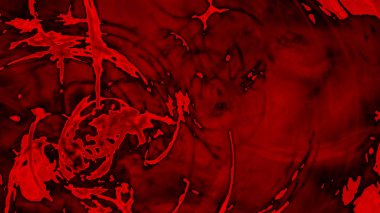 Fantezi kaotik renkli fraktal desen. Soyut Fraktal şekiller. 3D render resimde arka plan veya duvar kağıdı