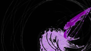 Fantezi kaotik renkli fraktal desen. Soyut Fraktal şekiller. 3D render resimde arka plan veya duvar kağıdı