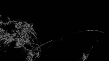 Fantezi kaotik renkli fraktal desen. Soyut Fraktal şekiller. 3D render resimde arka plan veya duvar kağıdı