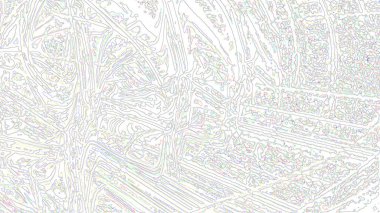 Fantezi kaotik renkli fraktal desen. Soyut Fraktal şekiller. 3D render resimde arka plan veya duvar kağıdı