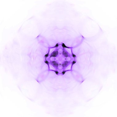 Fantezi kaotik renkli fraktal desen. Soyut Fraktal şekiller. 3D render resimde arka plan veya duvar kağıdı