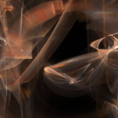 Fantezi kaotik renkli fraktal desen. Soyut Fraktal şekiller. 3D render resimde arka plan veya duvar kağıdı.