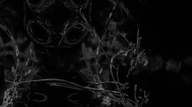 Fantezi kaotik renkli fraktal desen. Soyut Fraktal şekiller. 3D render resimde arka plan veya duvar kağıdı