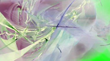 Fantezi kaotik renkli fraktal desen. Soyut Fraktal şekiller. 3D render resimde arka plan veya duvar kağıdı.