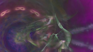 Fantezi kaotik renkli fraktal desen. Soyut Fraktal şekiller. 3D render resimde arka plan veya duvar kağıdı.