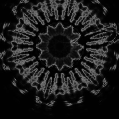 Fantezi kaotik renkli fraktal desen. Soyut Fraktal şekiller. 3D render resimde arka plan veya duvar kağıdı.