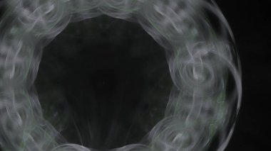 Fantezi kaotik renkli fraktal desen. Soyut Fraktal şekiller. 3D render resimde arka plan veya duvar kağıdı.