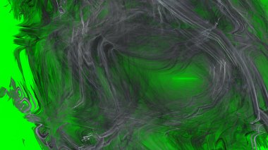 Fantezi kaotik renkli fraktal desen. Soyut Fraktal şekiller. 3D render resimde arka plan veya duvar kağıdı.