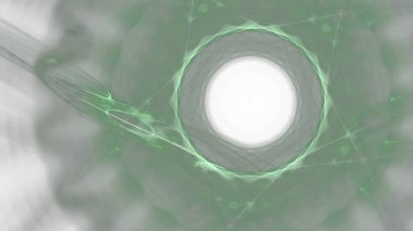 Fantezi kaotik renkli fraktal desen. Soyut Fraktal şekiller. 3D render resimde arka plan veya duvar kağıdı.