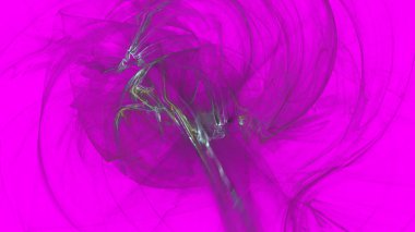 Fantezi kaotik renkli fraktal desen. Soyut Fraktal şekiller. 3D render resimde arka plan veya duvar kağıdı.