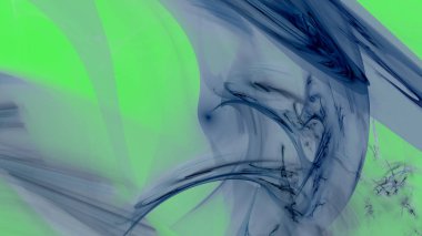 Fantezi kaotik renkli fraktal desen. Soyut Fraktal şekiller. 3D render resimde arka plan veya duvar kağıdı.