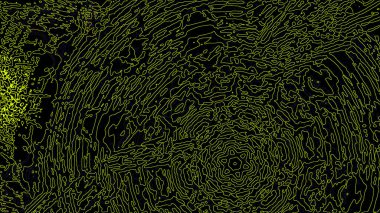 Fantezi kaotik renkli fraktal desen. Soyut Fraktal şekiller. 3D render resimde arka plan veya duvar kağıdı.