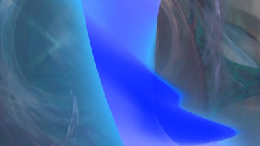 Fantezi kaotik renkli fraktal desen. Soyut Fraktal şekiller. 3D render resimde arka plan veya duvar kağıdı.