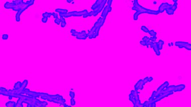 Fantezi kaotik renkli fraktal desen. Soyut Fraktal şekiller. 3D render resimde arka plan veya duvar kağıdı.