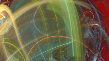 Fantezi kaotik renkli fraktal desen. Soyut Fraktal şekiller. 3D render resimde arka plan veya duvar kağıdı.