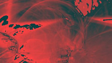 Fantezi kaotik renkli fraktal desen. Soyut Fraktal şekiller. 3D render resimde arka plan veya duvar kağıdı.