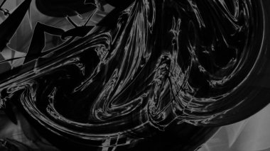 Fantezi kaotik renkli fraktal desen. Soyut Fraktal şekiller. 3D render resimde arka plan veya duvar kağıdı.