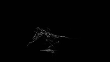 Fantezi kaotik renkli fraktal desen. Soyut Fraktal şekiller. 3D render resimde arka plan veya duvar kağıdı.