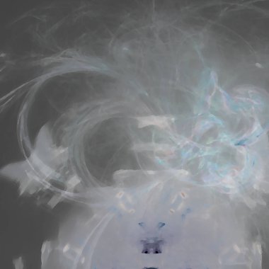 Fantezi kaotik renkli fraktal desen. Soyut Fraktal şekiller. 3D render resimde arka plan veya duvar kağıdı.