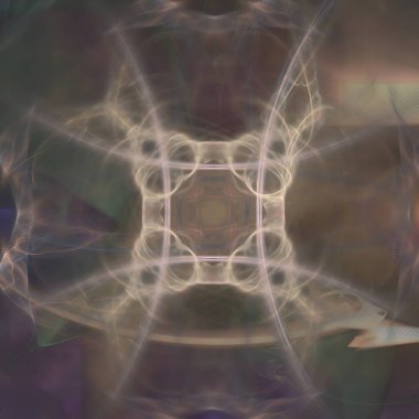 Fantezi kaotik renkli fraktal desen. Soyut Fraktal şekiller. 3D render resimde arka plan veya duvar kağıdı.