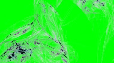 Fantezi kaotik renkli fraktal desen. Soyut Fraktal şekiller. 3D render resimde arka plan veya duvar kağıdı.