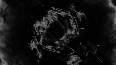 Fantezi kaotik renkli fraktal desen. Soyut Fraktal şekiller. 3D render resimde arka plan veya duvar kağıdı.