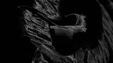 Fantezi kaotik renkli fraktal desen. Soyut Fraktal şekiller. 3D render resimde arka plan veya duvar kağıdı.