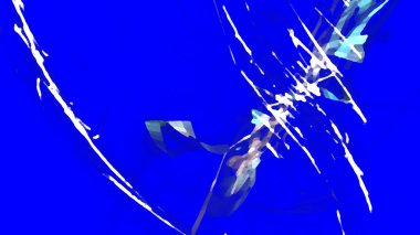 Fantezi kaotik renkli fraktal desen. Soyut Fraktal şekiller. 3D render resimde arka plan veya duvar kağıdı.