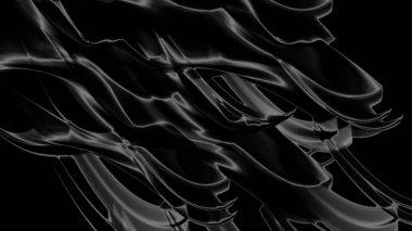 Fantezi kaotik renkli fraktal desen. Soyut Fraktal şekiller. 3D render resimde arka plan veya duvar kağıdı.