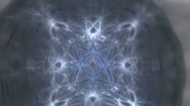 Fantezi kaotik renkli fraktal desen. Soyut Fraktal şekiller. 3D render resimde arka plan veya duvar kağıdı.