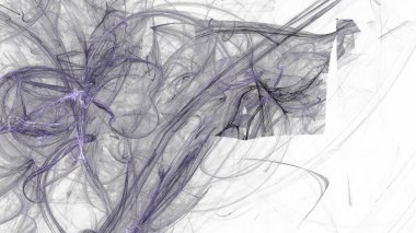 Fantezi kaotik renkli fraktal desen. Soyut Fraktal şekiller. 3D render resimde arka plan veya duvar kağıdı.