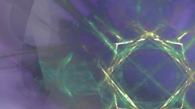 Fantezi kaotik renkli fraktal desen. Soyut Fraktal şekiller. 3D render resimde arka plan veya duvar kağıdı.