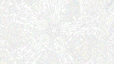 Fantezi kaotik renkli fraktal desen. Soyut Fraktal şekiller. 3D render resimde arka plan veya duvar kağıdı.