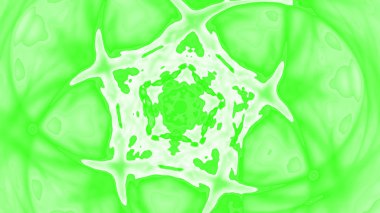 Fantezi kaotik renkli fraktal desen. Soyut Fraktal şekiller. 3D render resimde arka plan veya duvar kağıdı.