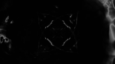 Fantezi kaotik renkli fraktal desen. Soyut Fraktal şekiller. 3D render resimde arka plan veya duvar kağıdı.