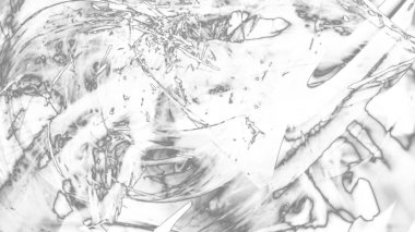 Fantezi kaotik renkli fraktal desen. Soyut Fraktal şekiller. 3D render resimde arka plan veya duvar kağıdı.