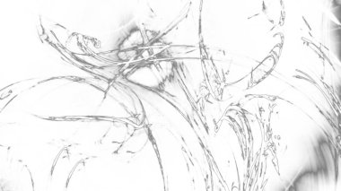 Fantezi kaotik renkli fraktal desen. Soyut Fraktal şekiller. 3D render resimde arka plan veya duvar kağıdı