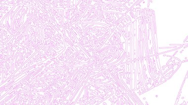 Fantezi kaotik renkli fraktal desen. Soyut Fraktal şekiller. 3D render resimde arka plan veya duvar kağıdı