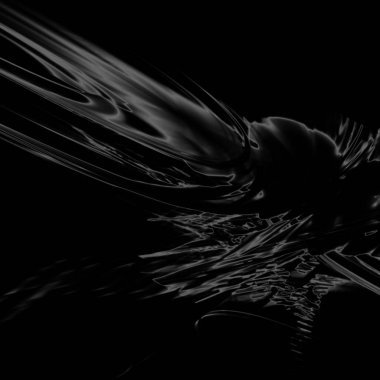 Fantezi kaotik renkli fraktal desen. Soyut Fraktal şekiller. 3D render resimde arka plan veya duvar kağıdı