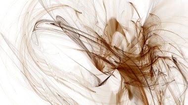 Fantezi kaotik renkli fraktal desen. Soyut Fraktal şekiller. 3D render resimde arka plan veya duvar kağıdı