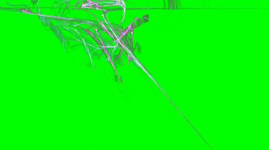 Fantezi kaotik renkli fraktal desen. Soyut Fraktal şekiller. 3D render resimde arka plan veya duvar kağıdı