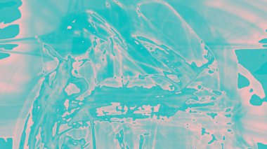 Fantezi kaotik renkli fraktal desen. Soyut Fraktal şekiller. 3D render resimde arka plan veya duvar kağıdı